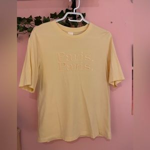 Yellow Paris Shirt from H&M